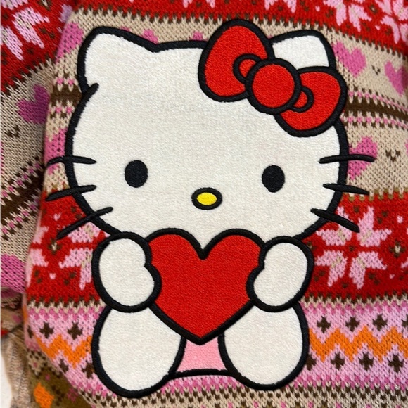 FOREVER 21 *NWT* Hello Kitty fair isle knit SET - Picture 11 of 13